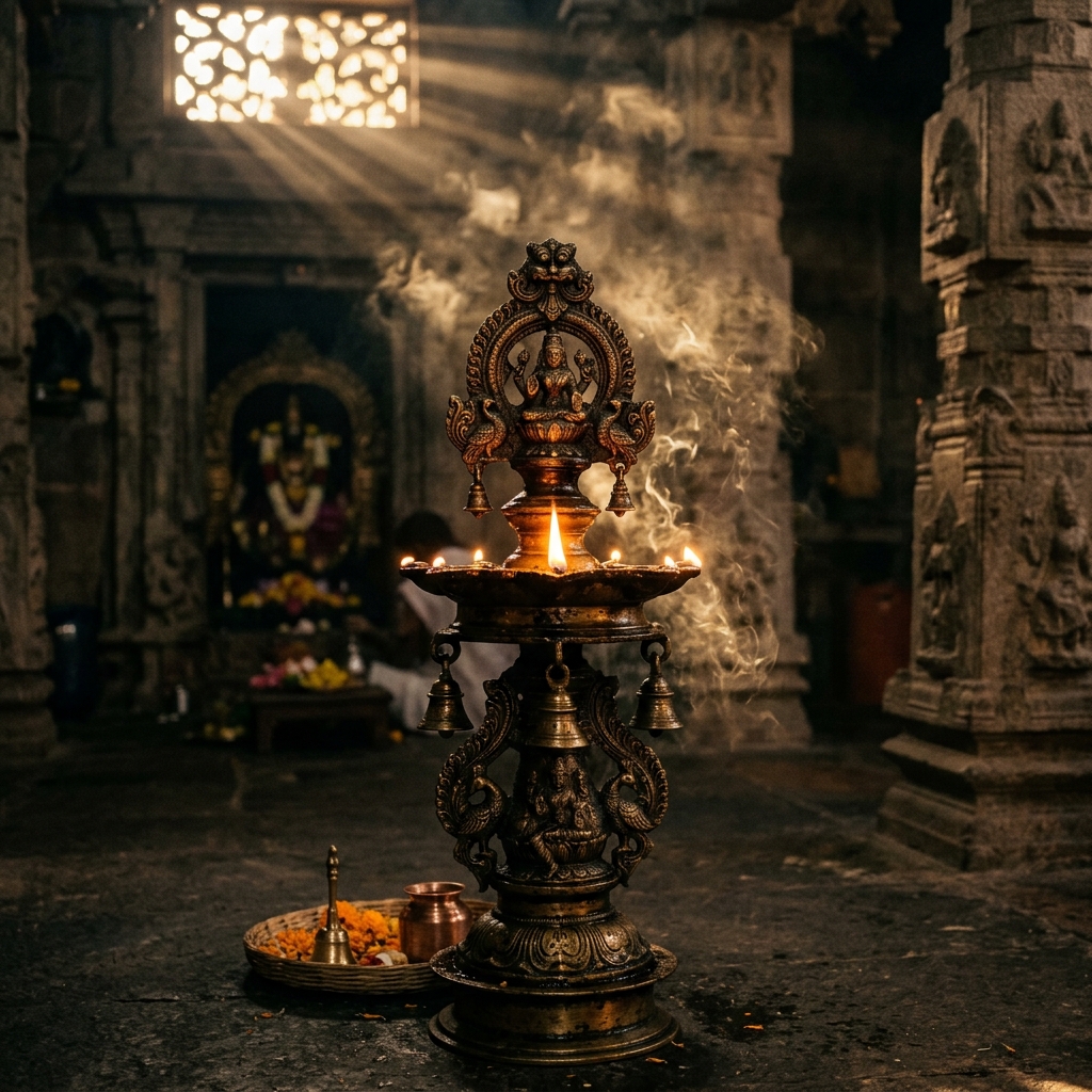 Brass Lamp
